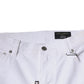 Black White Logo Cotton Skinny Denim Jeans