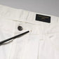 White Cotton Skinny Denim Jeans