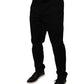 Black Tapered Formal Dress Pants