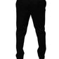 Black Tapered Formal Dress Pants