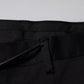 Black Tapered Formal Dress Pants