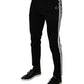 Black Crown White Lining Skinny Denim Jeans