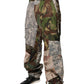 Multicolor Patchwork Camouflage Cargo Pants