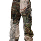 Multicolor Patchwork Camouflage Cargo Pants