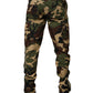 Multicolor Patchwork Camouflage Cargo Pants