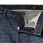 Blue Logo Plaque Cotton Skinny Denim Jeans