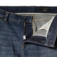 Blue Logo Plaque Cotton Skinny Denim Jeans