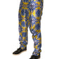 Multicolor MajolicaSilk Skinny Pants