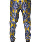Multicolor MajolicaSilk Skinny Pants