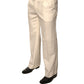 Off White Straight Dress Pants