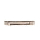 Silver Tone Brass Logo Branded Tie Clip Bar