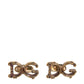 Gold Tone 925 Sterling Silver DG Logo Cufflink