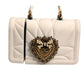 White Silicone Devotion Heart Cover Hand Bag Airpod Case