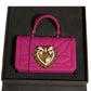 Pink Silicone Devotion Heart Cover Hand Bag Airpod Case