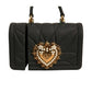 Black Silicone Devotion Heart Cover Hand Bag Airpod Case