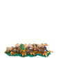 Gold Brass Crystals Hair Stick Comb