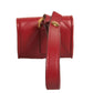 Black Leather Devotion Heart Strap Airpod Case