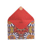 Multicolor Carretto Siciliano Envelope Post Card Holder