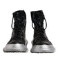 Black Nylon Galileo High Top Sneakers Shoes