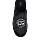 Black Nylon Quilted Logo Patch Sandals Slides Shoes