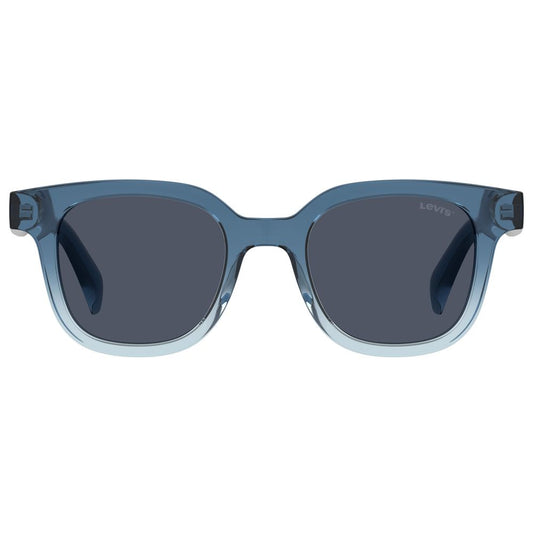Blue Polyamide Polyamide Sunglasses