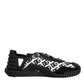 Black Logo Nylon Low Top NS1 Sneakers Shoes