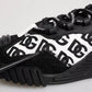 Black Logo Nylon Low Top NS1 Sneakers Shoes