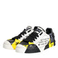 Multicolor Lettering Portofino Sneakers Shoes