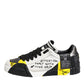 Multicolor Lettering Portofino Sneakers Shoes