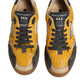 Multicolor Leather DNA Sneakers Shoes