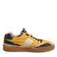 Multicolor Leather DNA Sneakers Shoes