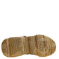 Gold Daymaster Leather Low Top Sneakers Shoes