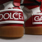 Multicolor Leather High Top Sneakers Shoes