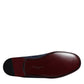 Blue Suede Leather Shoes Loafer Moccasin Shoes