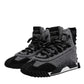Gray Black NS1 High Top Boots Sneakers Shoes