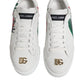 White Portofino Made In Italy Print Sneakers Shoes
