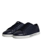 Blue Low Top Men Saint Tropez Sneakers Shoes