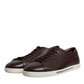 Brown Low Top Men Saint Tropez Sneakers Shoes