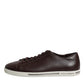 Brown Low Top Men Saint Tropez Sneakers Shoes
