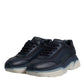 Navy Blue Daymaster Low Top Men Sneakers Shoes