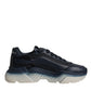 Navy Blue Daymaster Low Top Men Sneakers Shoes