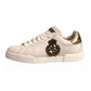 White Crown Patch Portofino Sneakers Shoes