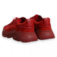 Red Leather Daymaster Low Top Sneakers Shoes