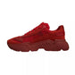 Red Leather Daymaster Low Top Sneakers Shoes