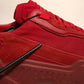 Red Leather Daymaster Low Top Sneakers Shoes