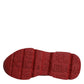 Red Leather Daymaster Low Top Sneakers Shoes