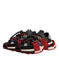 Multicolor Panelled Space Sneakers Shoes