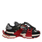 Multicolor Panelled Space Sneakers Shoes
