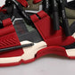 Multicolor Panelled Space Sneakers Shoes