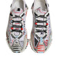 Multicolor Suede Fabric NS1 Sneakers Shoes